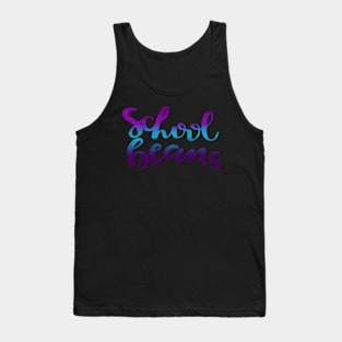 School Beans, purple version Tank Top